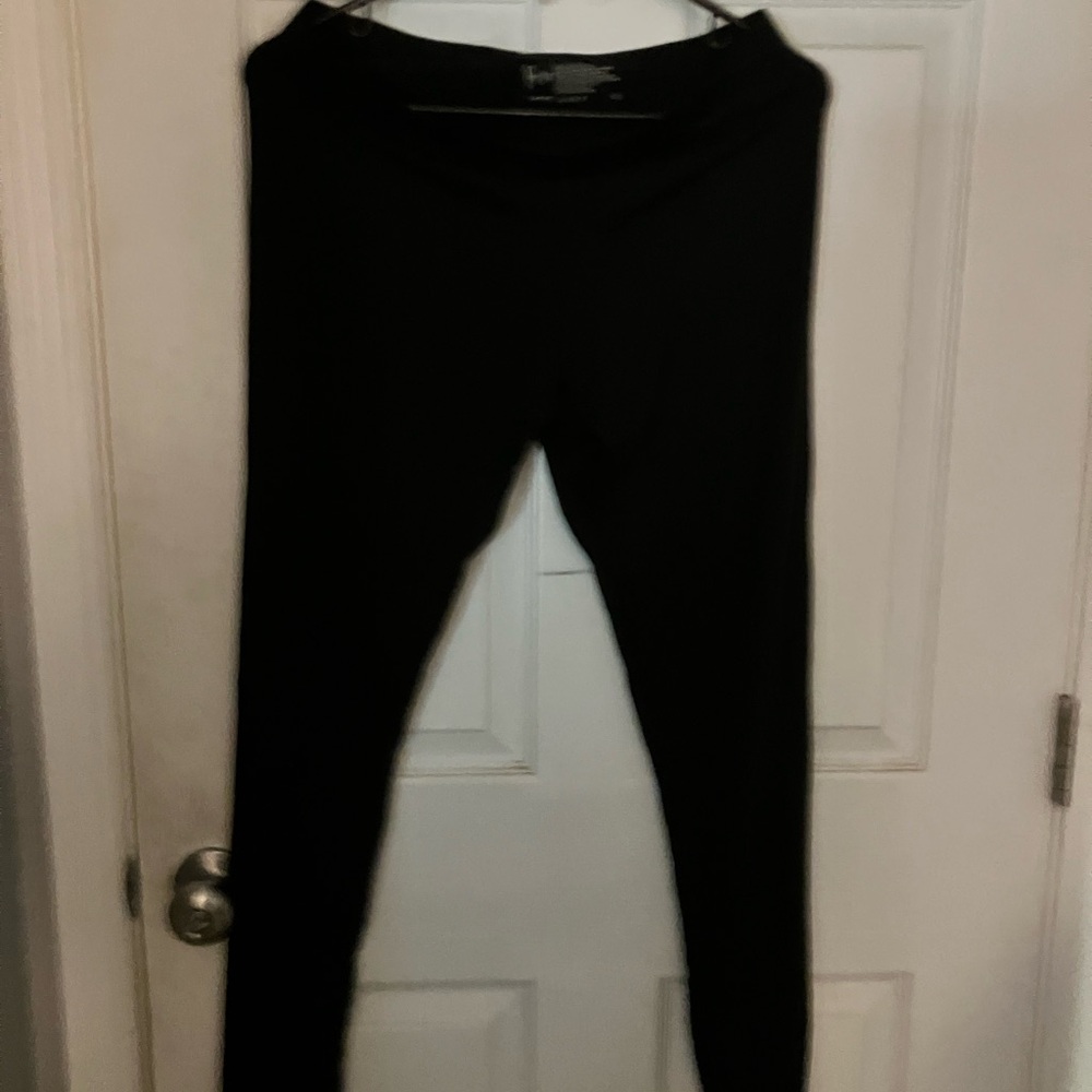 Felina Midnight Black Leggings 2 pair